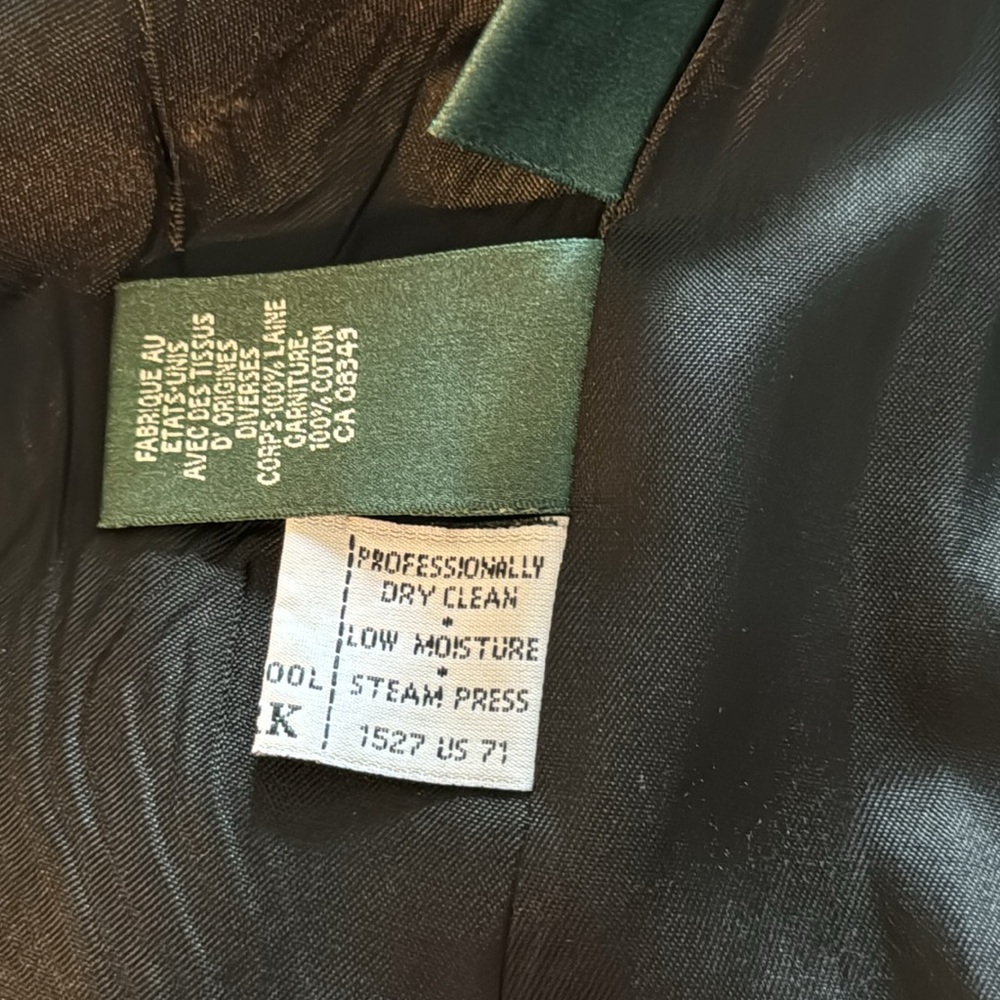 Ralph Lauren ,Riding Style Black Jacket - Picture 9 of 11